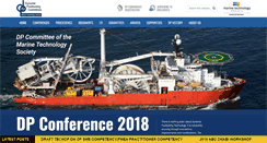 Desktop Screenshot of dynamic-positioning.com